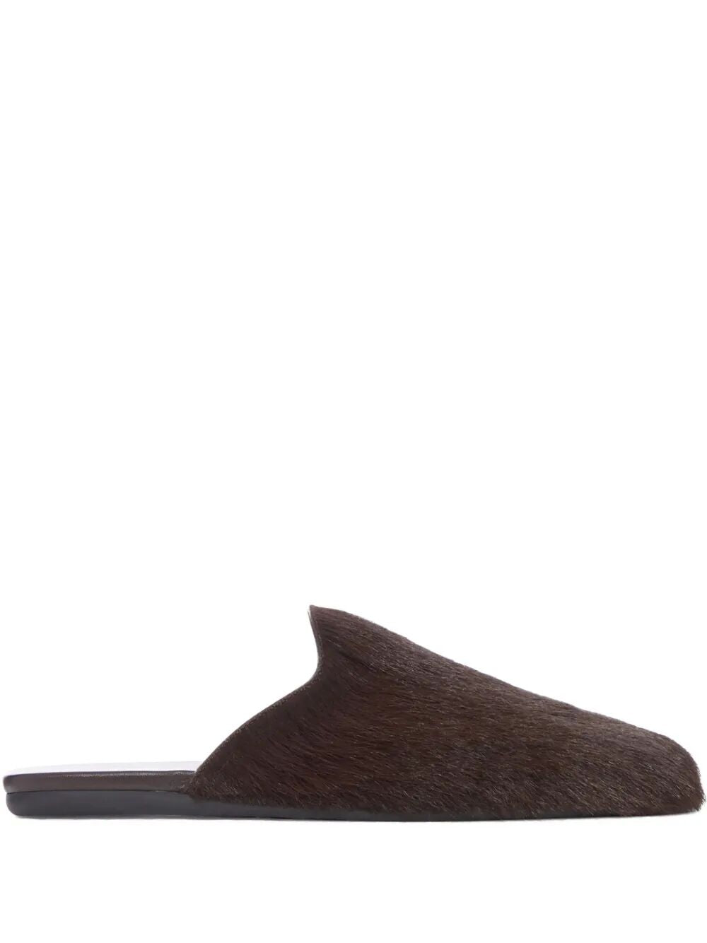 CALF HAIR MULES