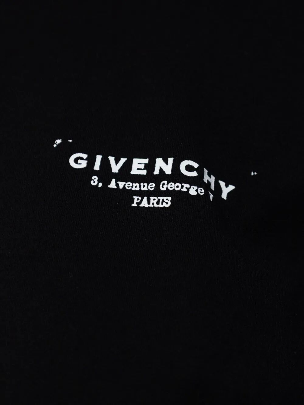 CROPPED FIT T-SHIRT IN COTTON WITH GIVENCHY STAMP PRINT