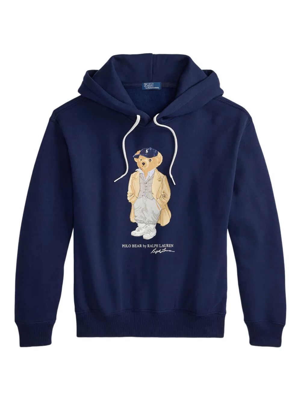 POLO BEAR COTTON HOODIE