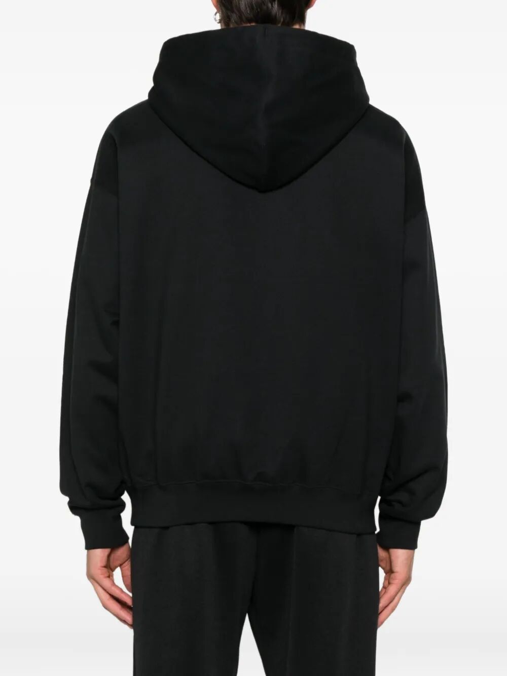 LOGO-PRINT OVERSIZED HOODIE