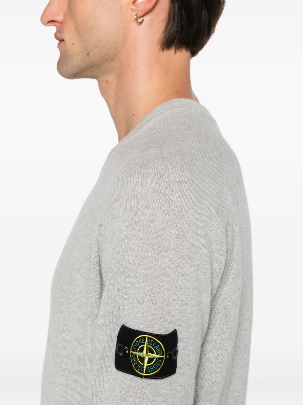 LIGHTWEIGHT WOOL CREW NECK SWEATER WITH RAGLAN SLEEVES