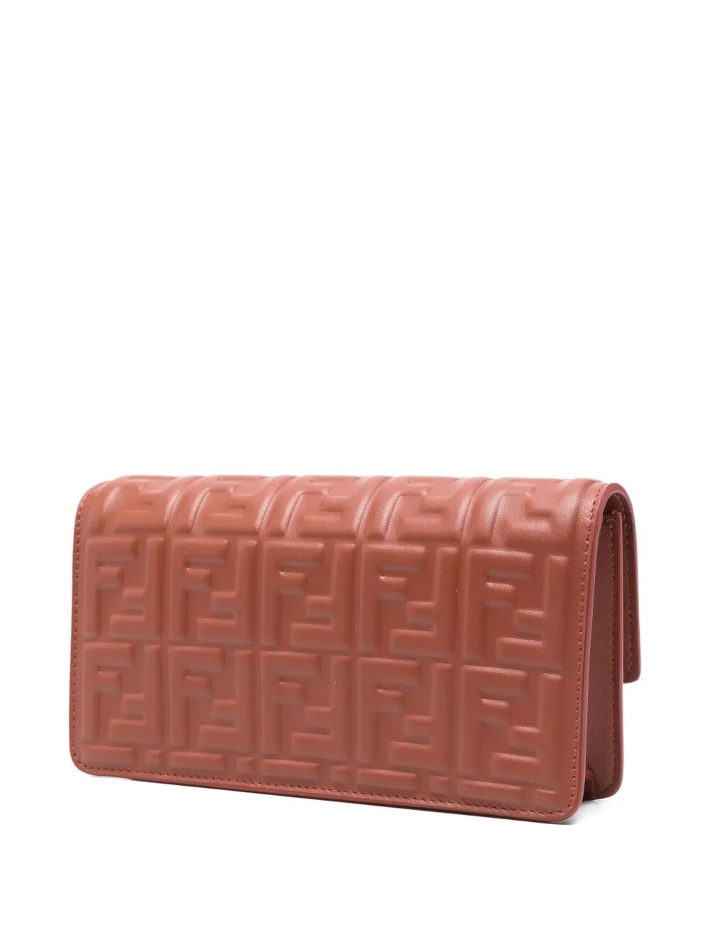 WALLET ON CHAIN BAGUETTE IN NAPPA LEATHER WITH FF MOTIF