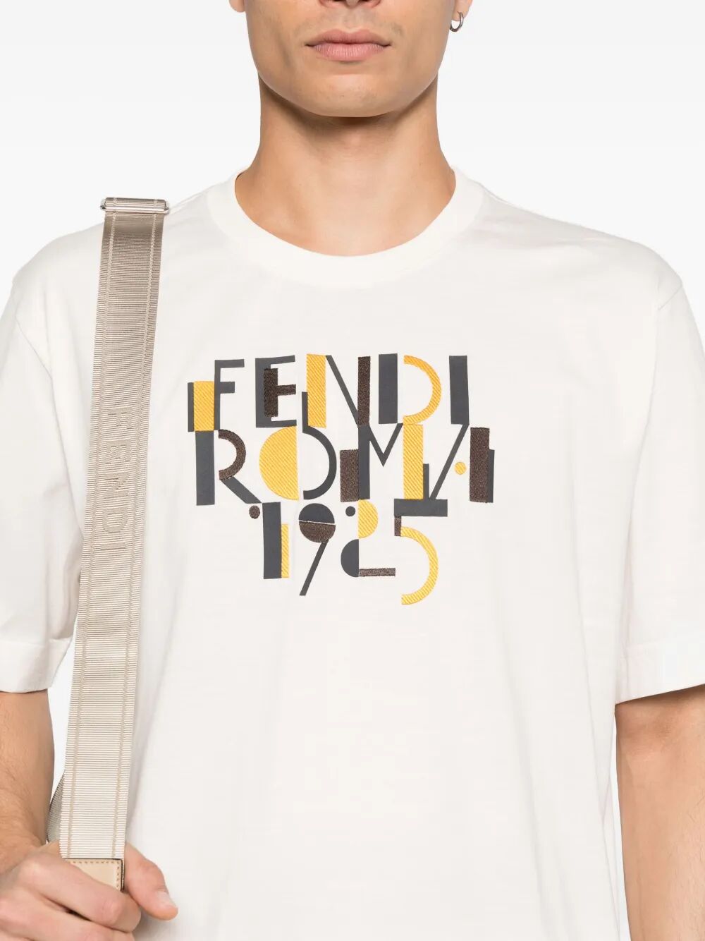 ROMA 1925 PRINT COTTON T-SHIRT