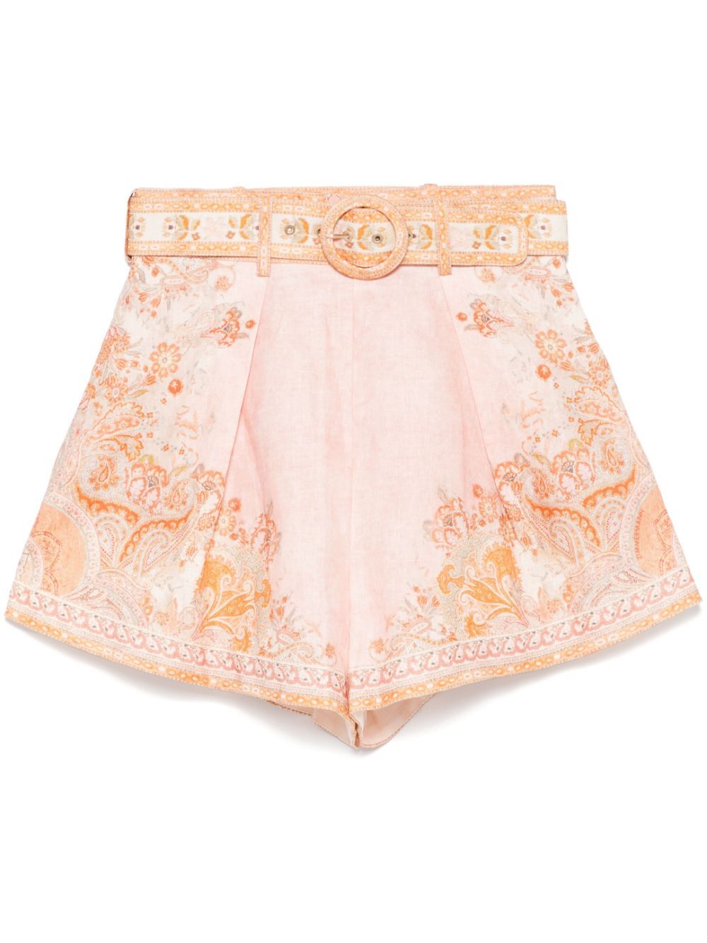 ACACIA LINEN TUCK SHORTS