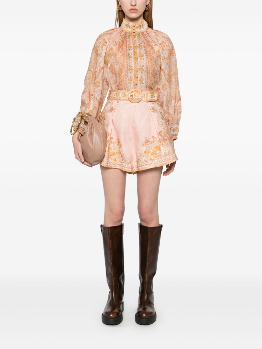 ACACIA LINEN TUCK SHORTS