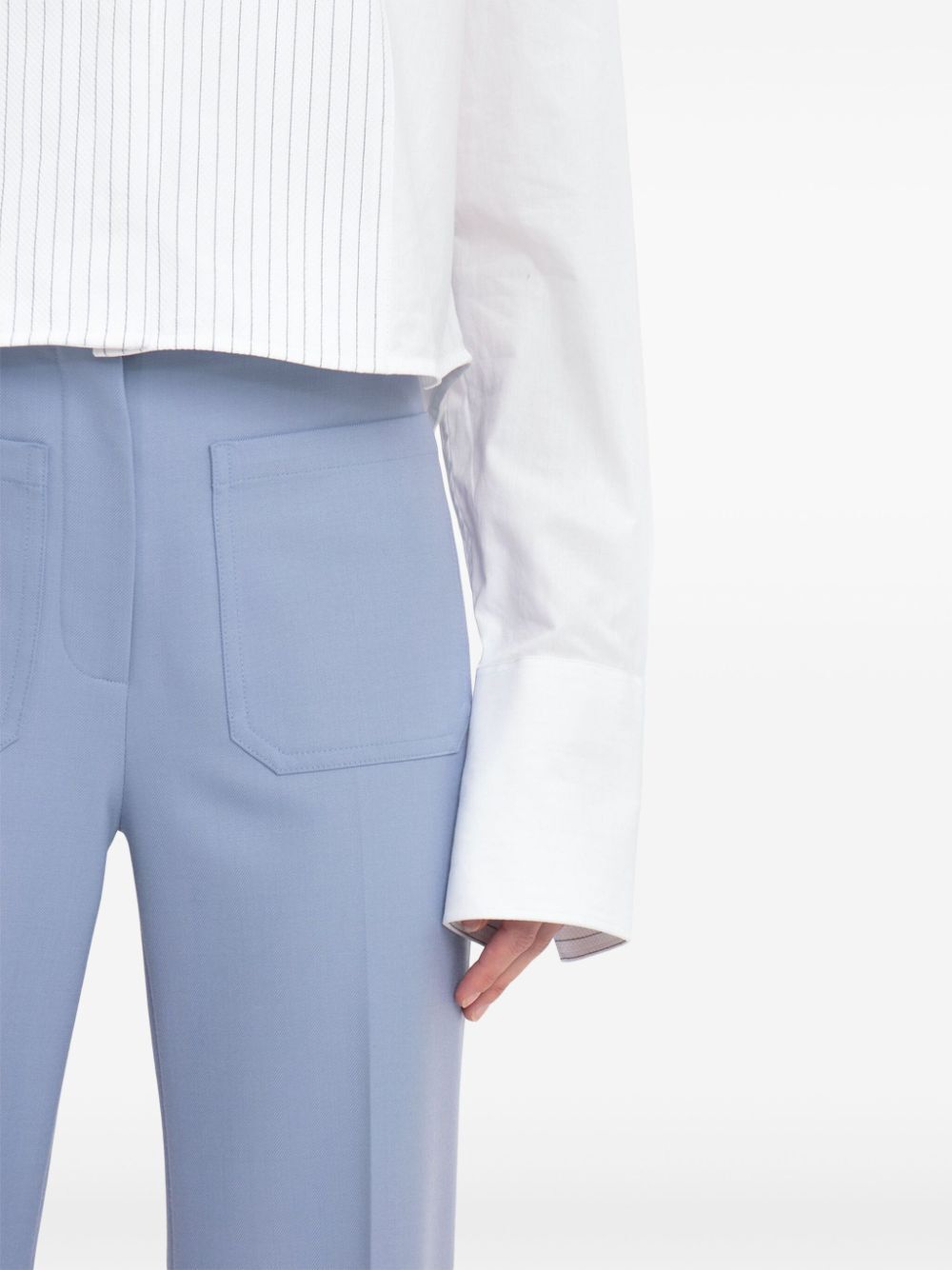 CROPPED TUX SHIRT