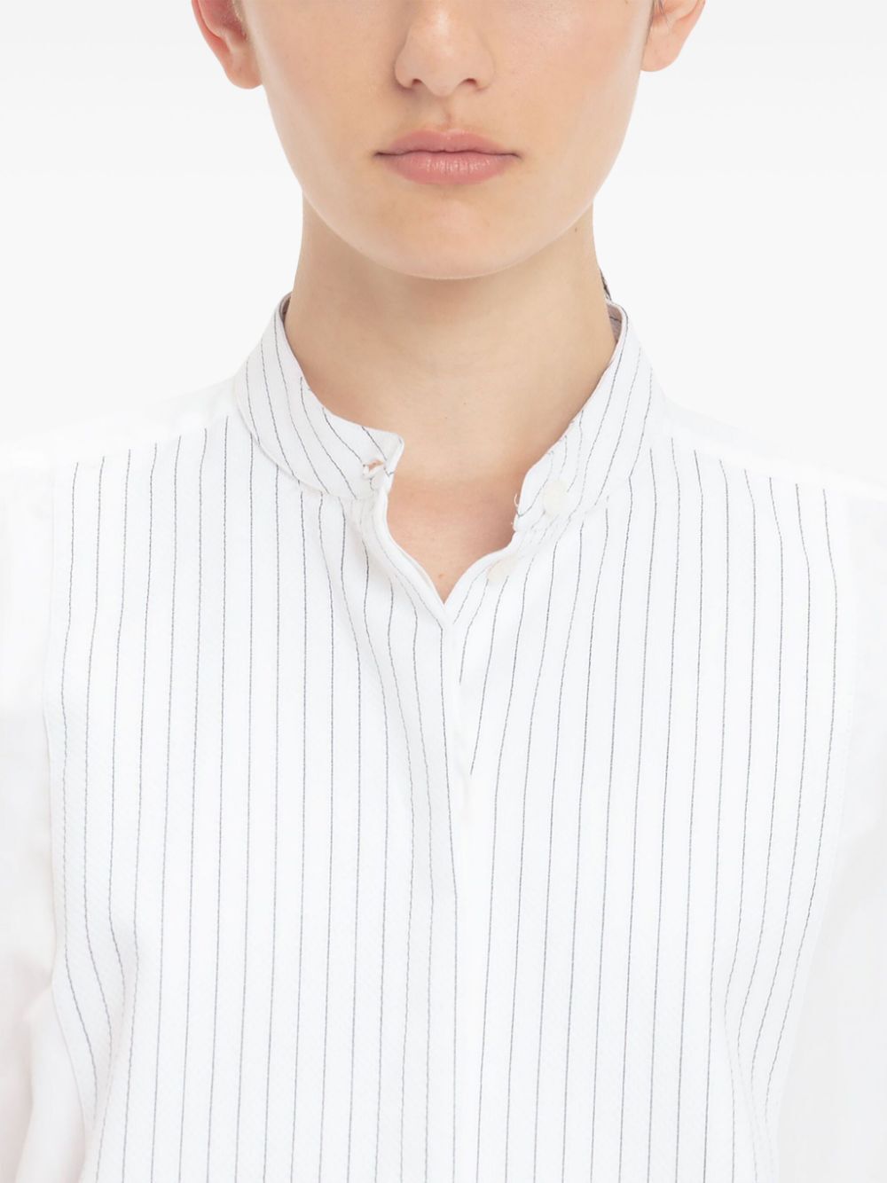 CROPPED TUX SHIRT