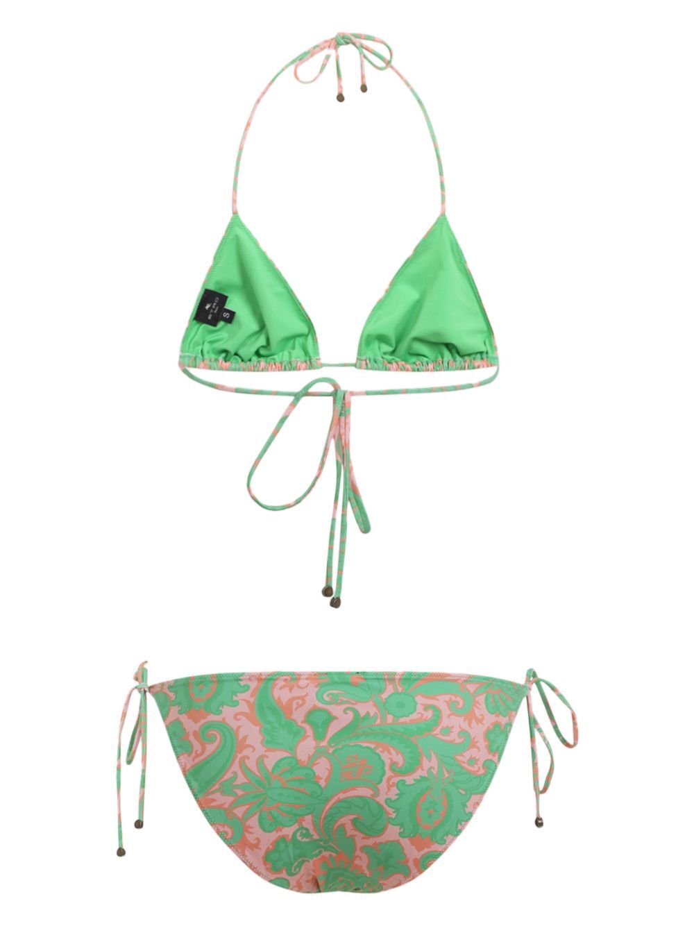 PAISLEY-PRINT BIKINI