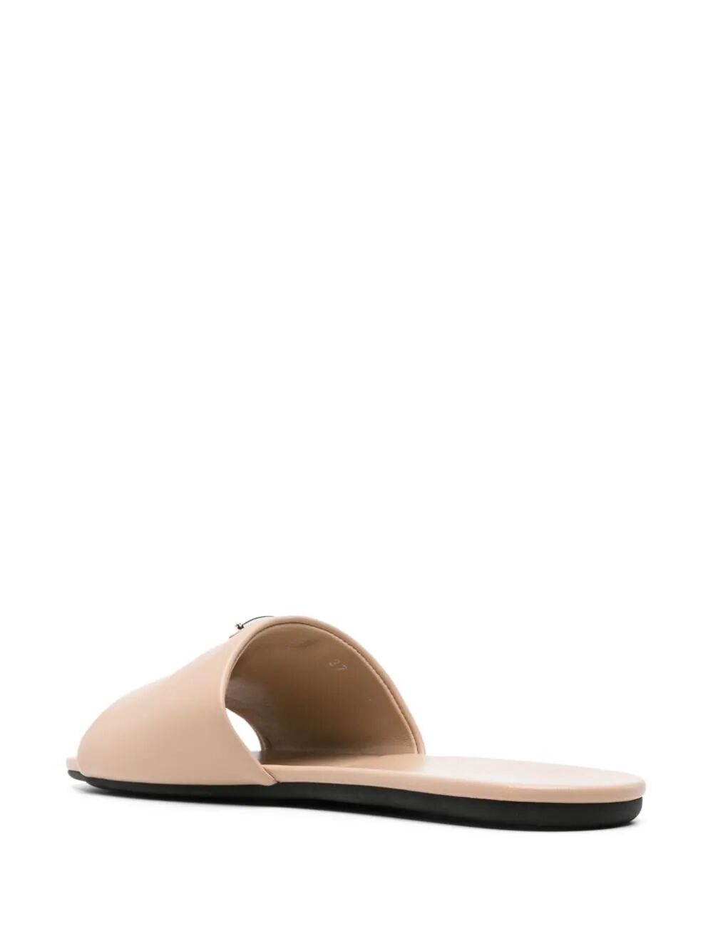 SANDALI SLIDE IN PELLE