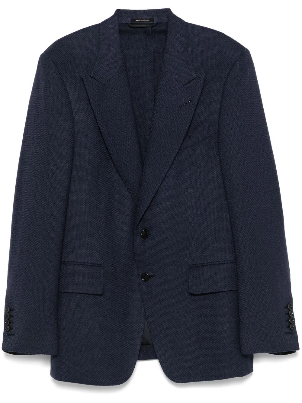 BASKET WEAVE SHELTON WOOL JACKET