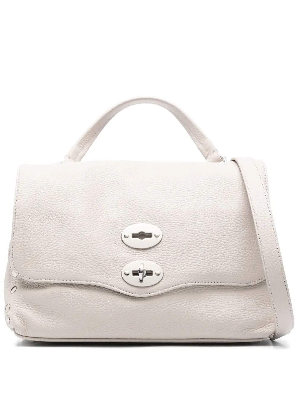 TUMBLED LEATHER SMALL POSTINA DAILY GIORNO BAG