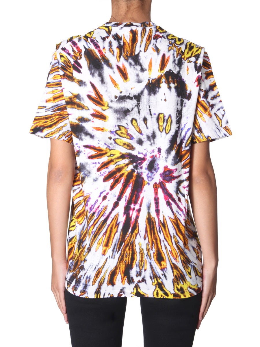 TIE AND DYE PRINT T-SHIRT