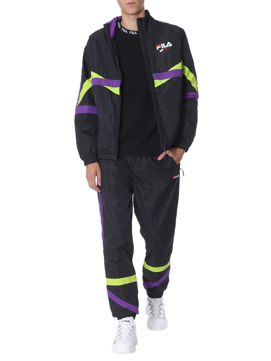TRACK SWEATSHIRT WITH ZIP
