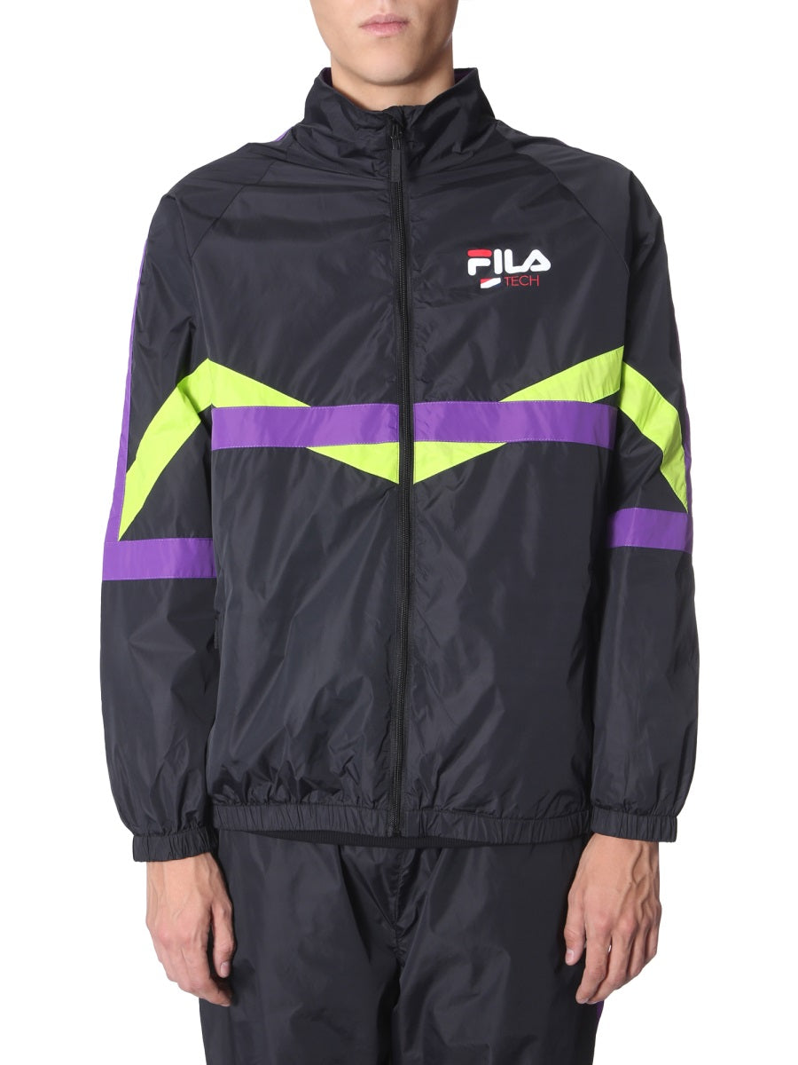 TRACK SWEATSHIRT WITH ZIP