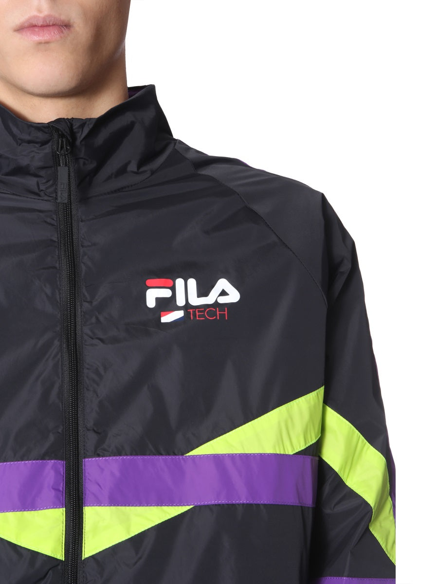 TRACK SWEATSHIRT WITH ZIP
