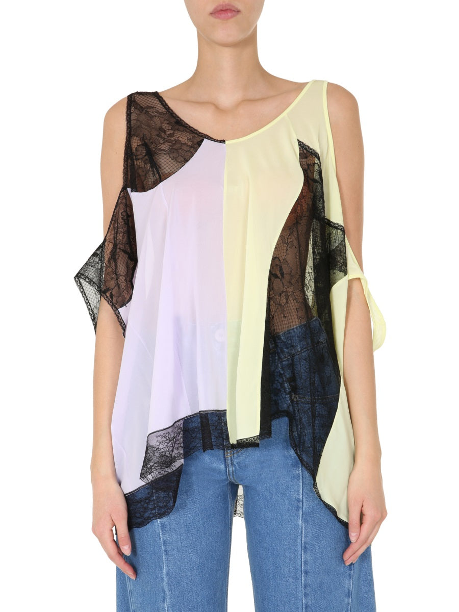 COLOUR BLOCK TOP