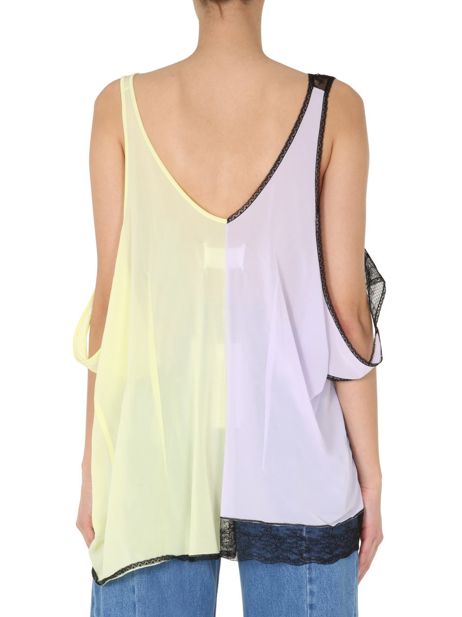 COLOUR BLOCK TOP