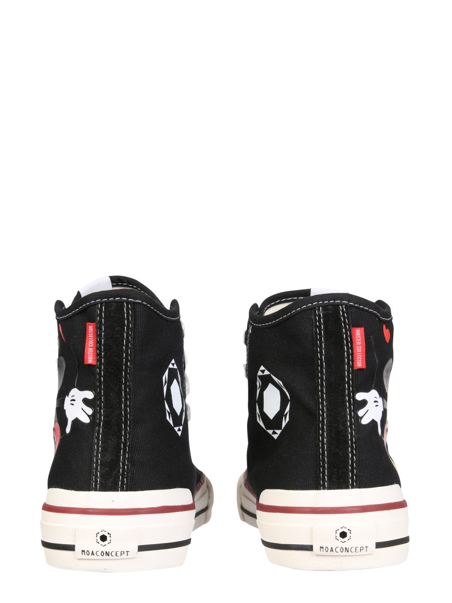 HIGH-TOP "MASTER COLLECTOR" SNEAKERS