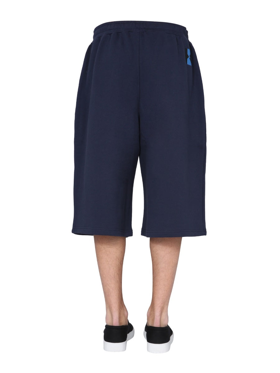COTTON SWEATSHIRT SHORTS