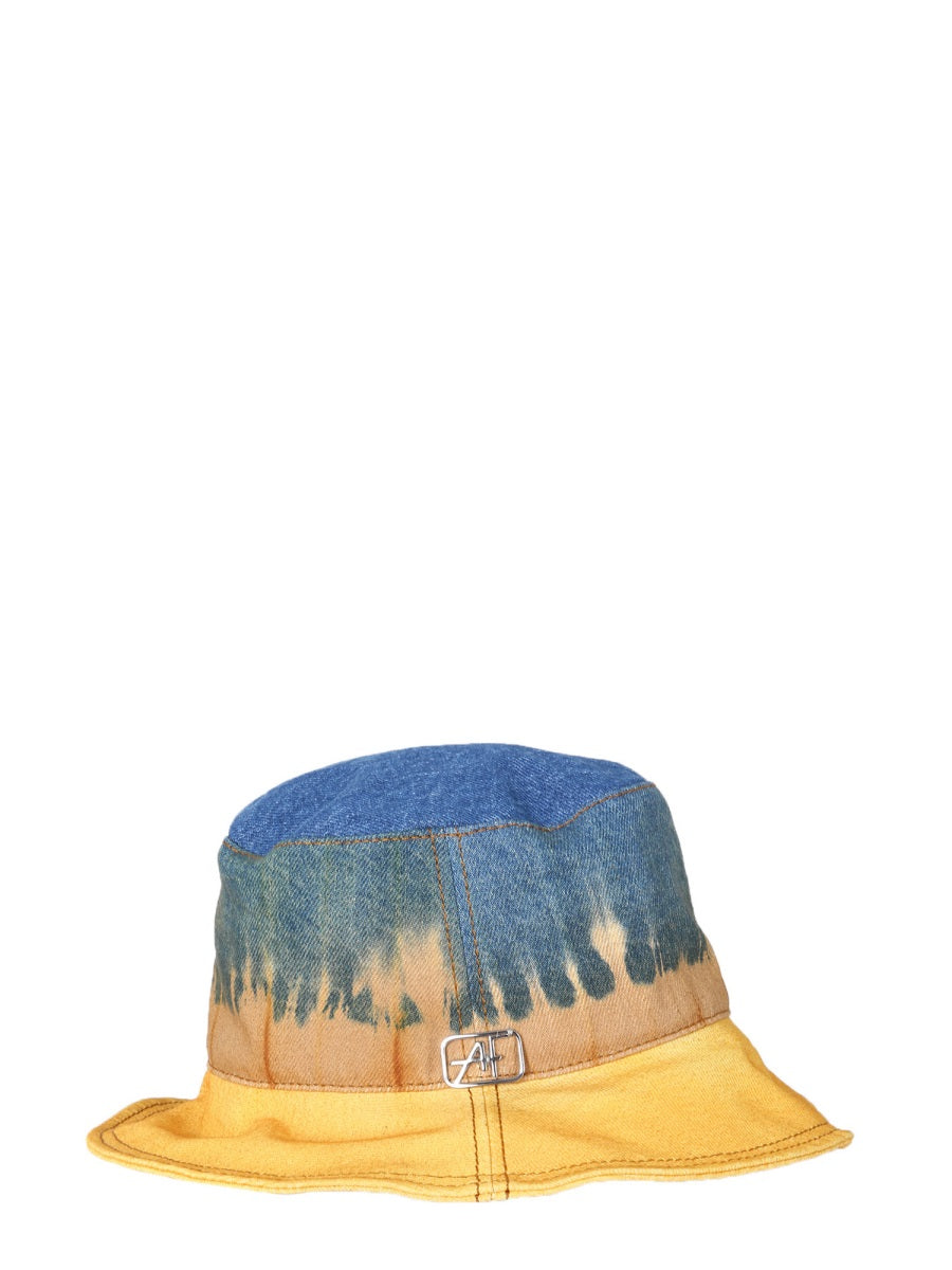 BUCKET HAT WITH TIE DYE PRINT