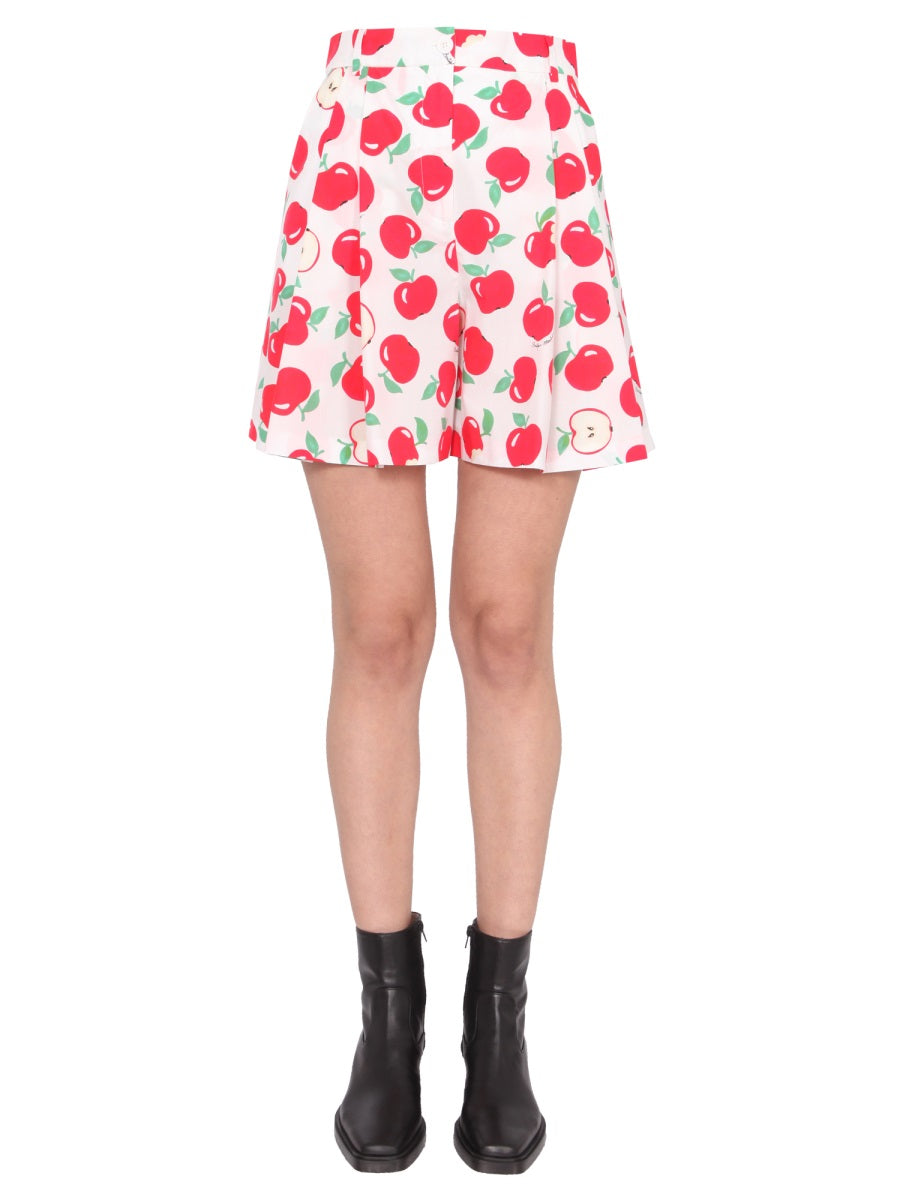 COTTON POPLIN SHORTS
