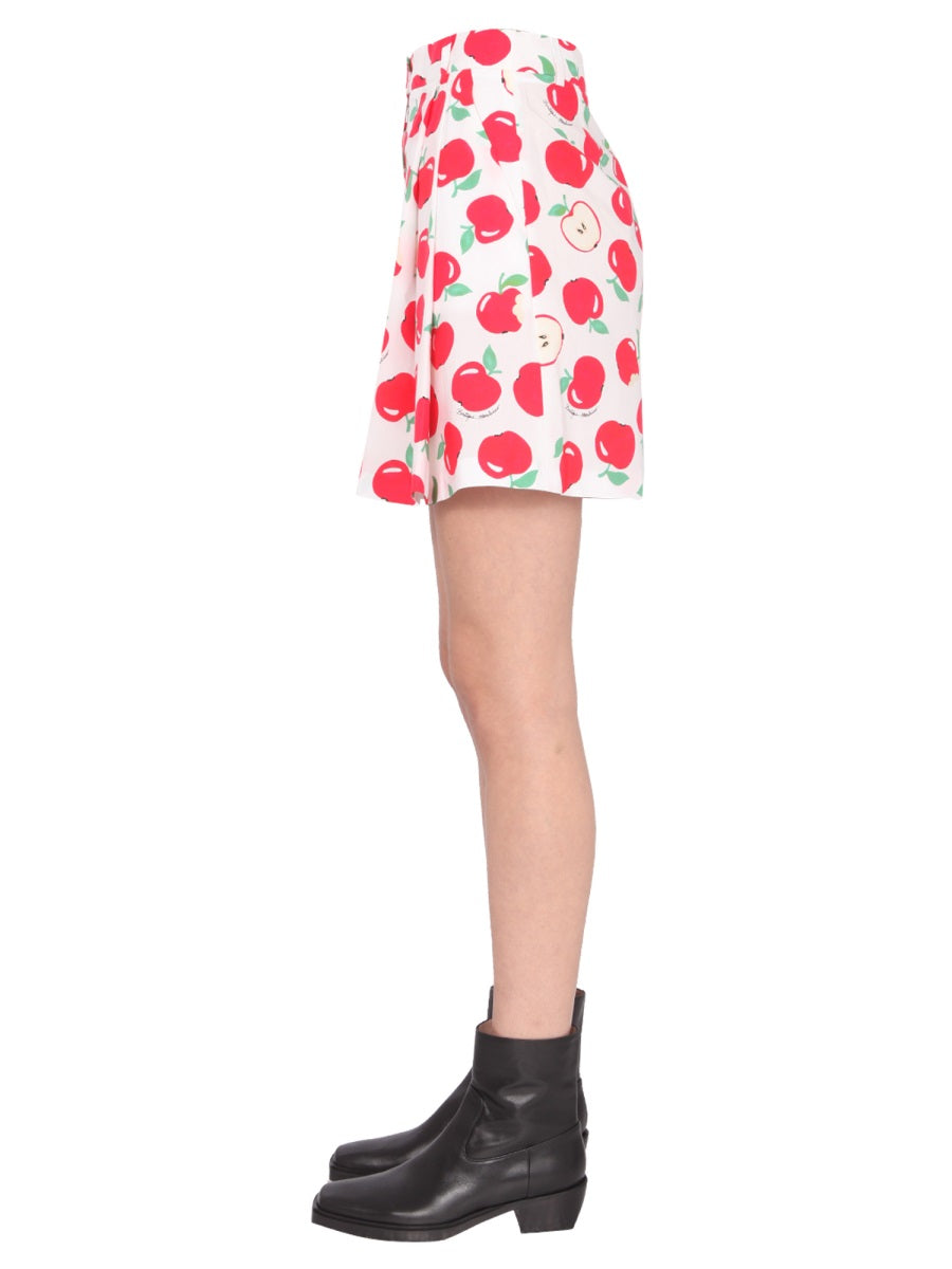 COTTON POPLIN SHORTS