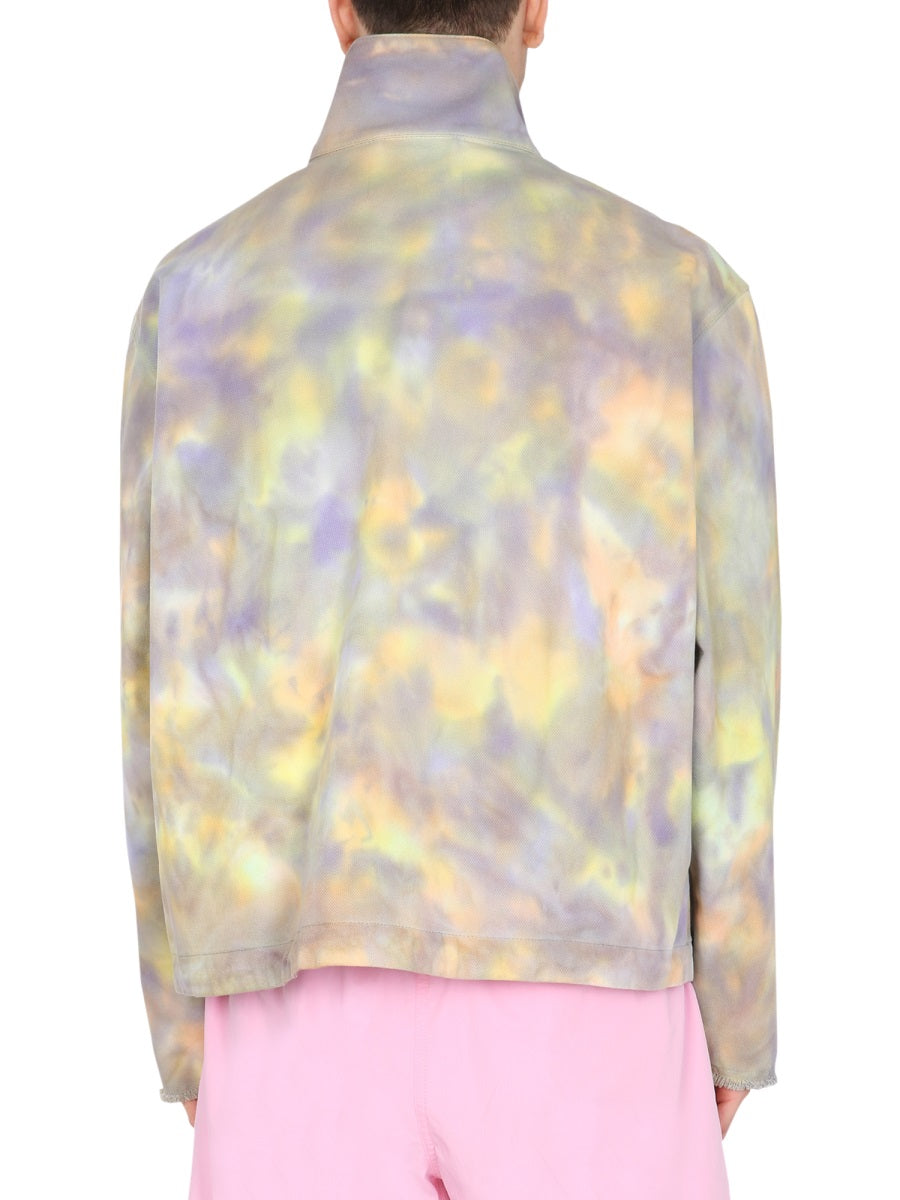 PRINTED ANORAK JACKET