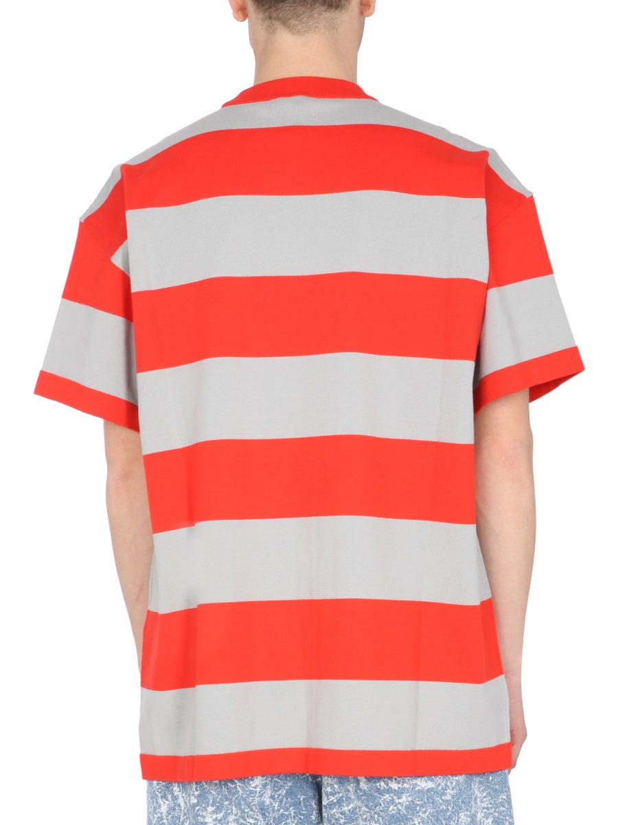 T-SHIRT WITH EMBROIDERED LOGO