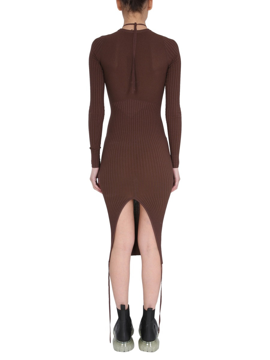 DRESS WITH CUT OUT DETAIL