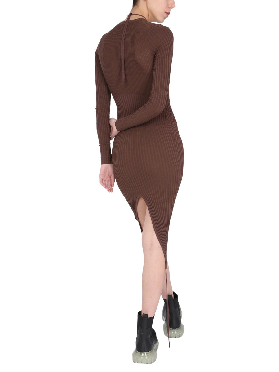 DRESS WITH CUT OUT DETAIL
