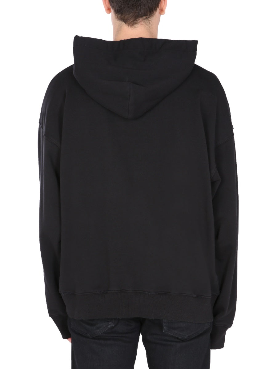 SWEATSHIRT WITH ROCK LOGO