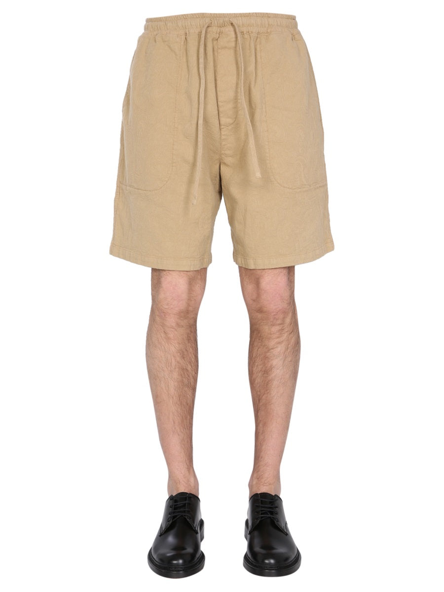 PAISLEY JACQUARD SHORTS