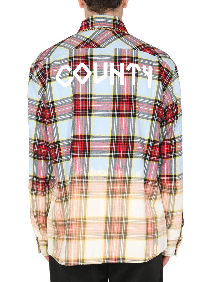 SHIRT WITH CHECK PRINT