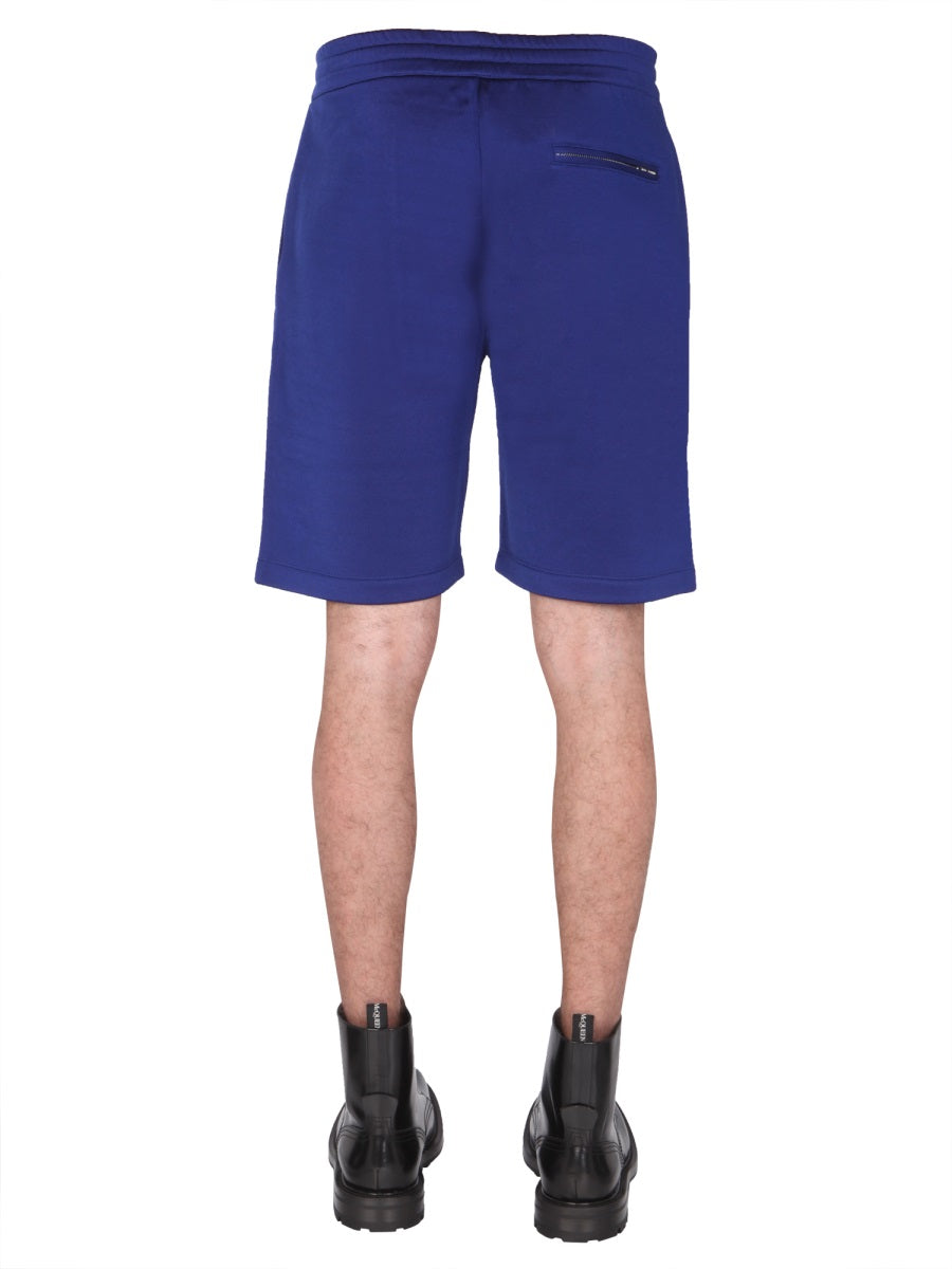 SHORTS WITH EMBROIDERED LOGO