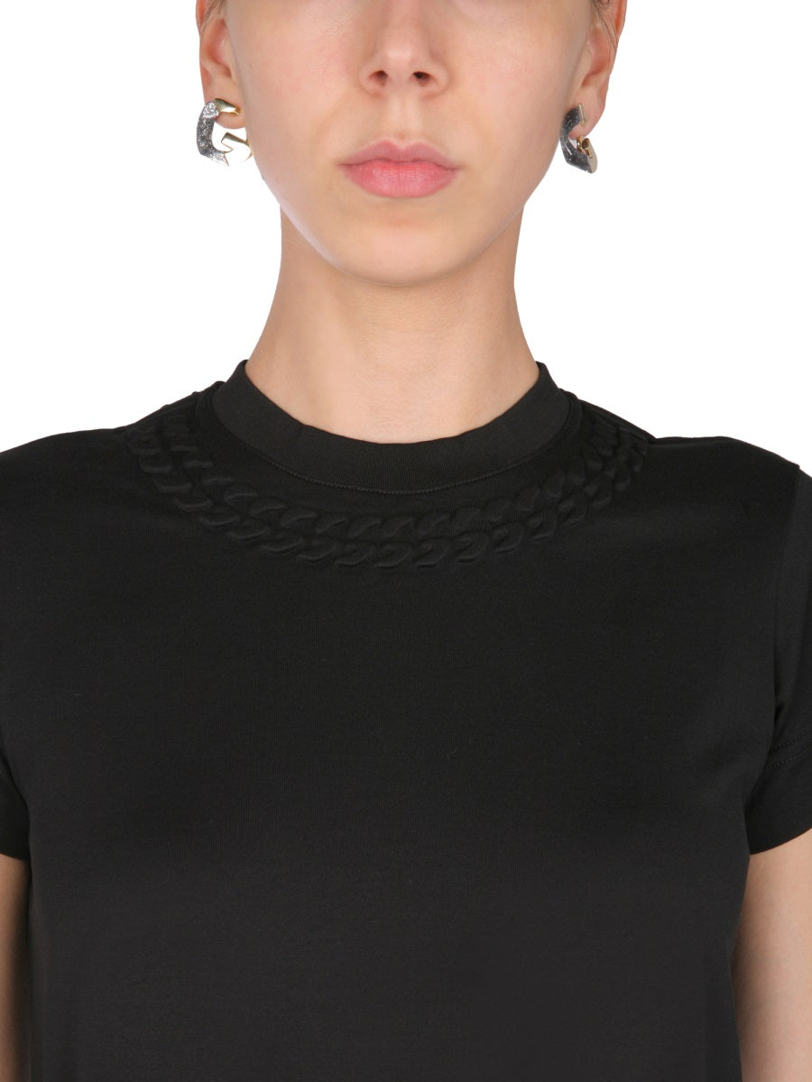 T-SHIRT WITH CHAIN MOTIF
