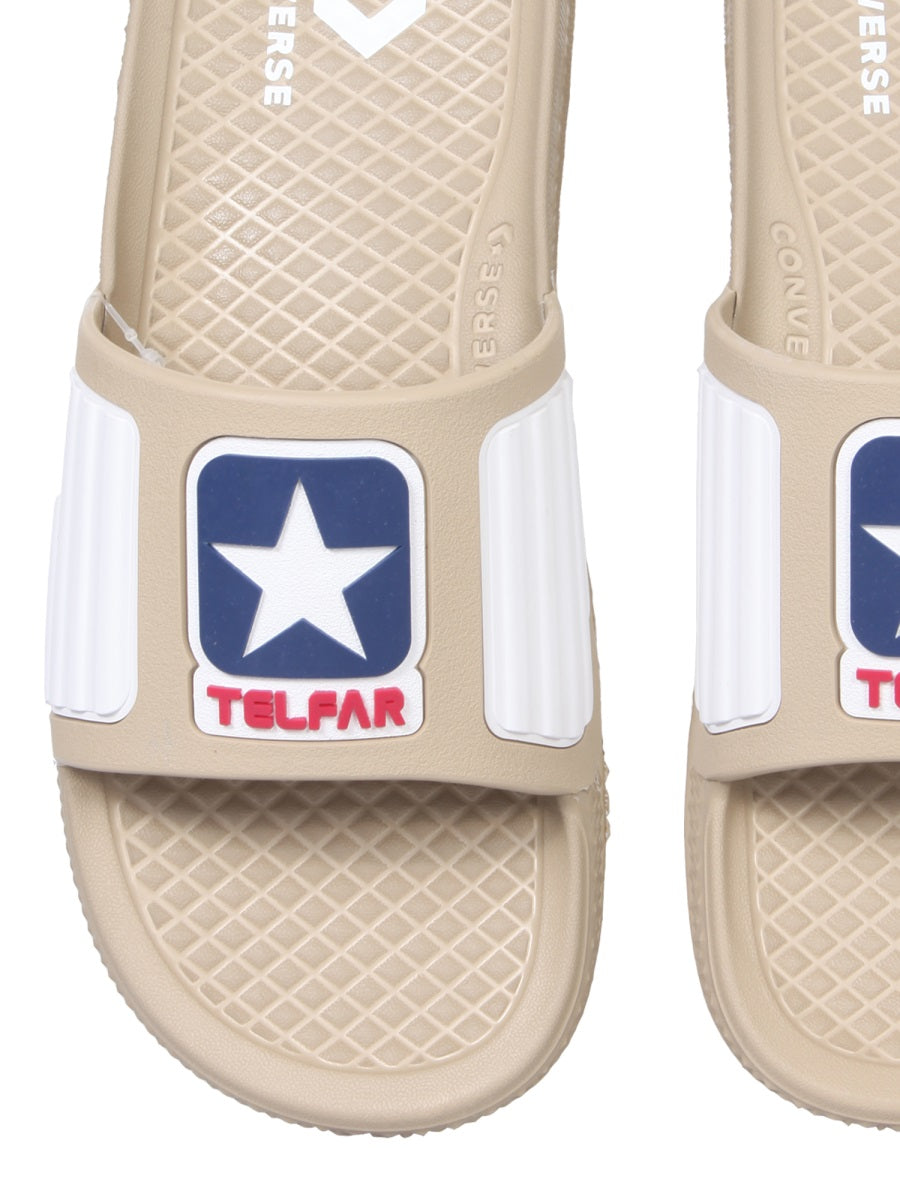 RUBBER SLIDE SANDALS