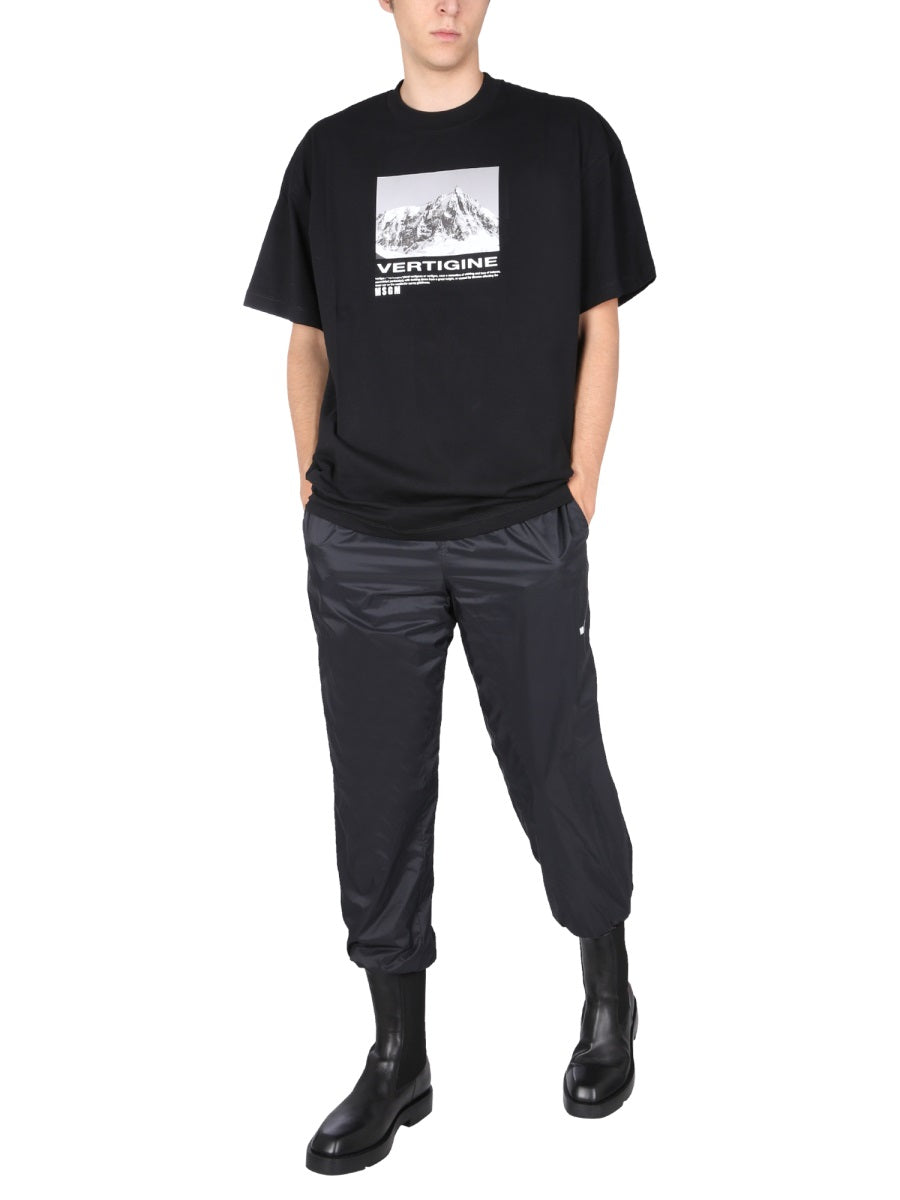 T-SHIRT WITH VERTIGO PRINT