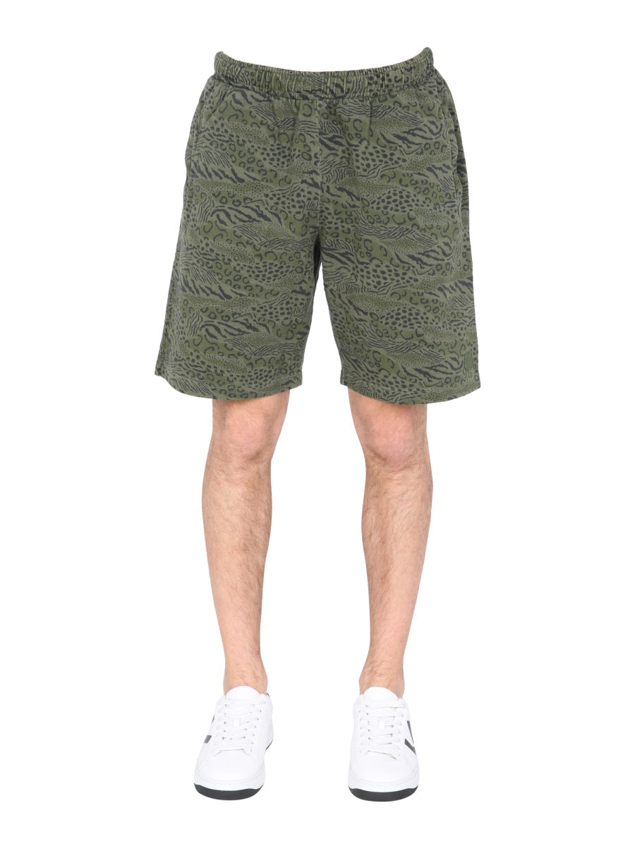 BERMUDA WITH ANIMAL PRINT