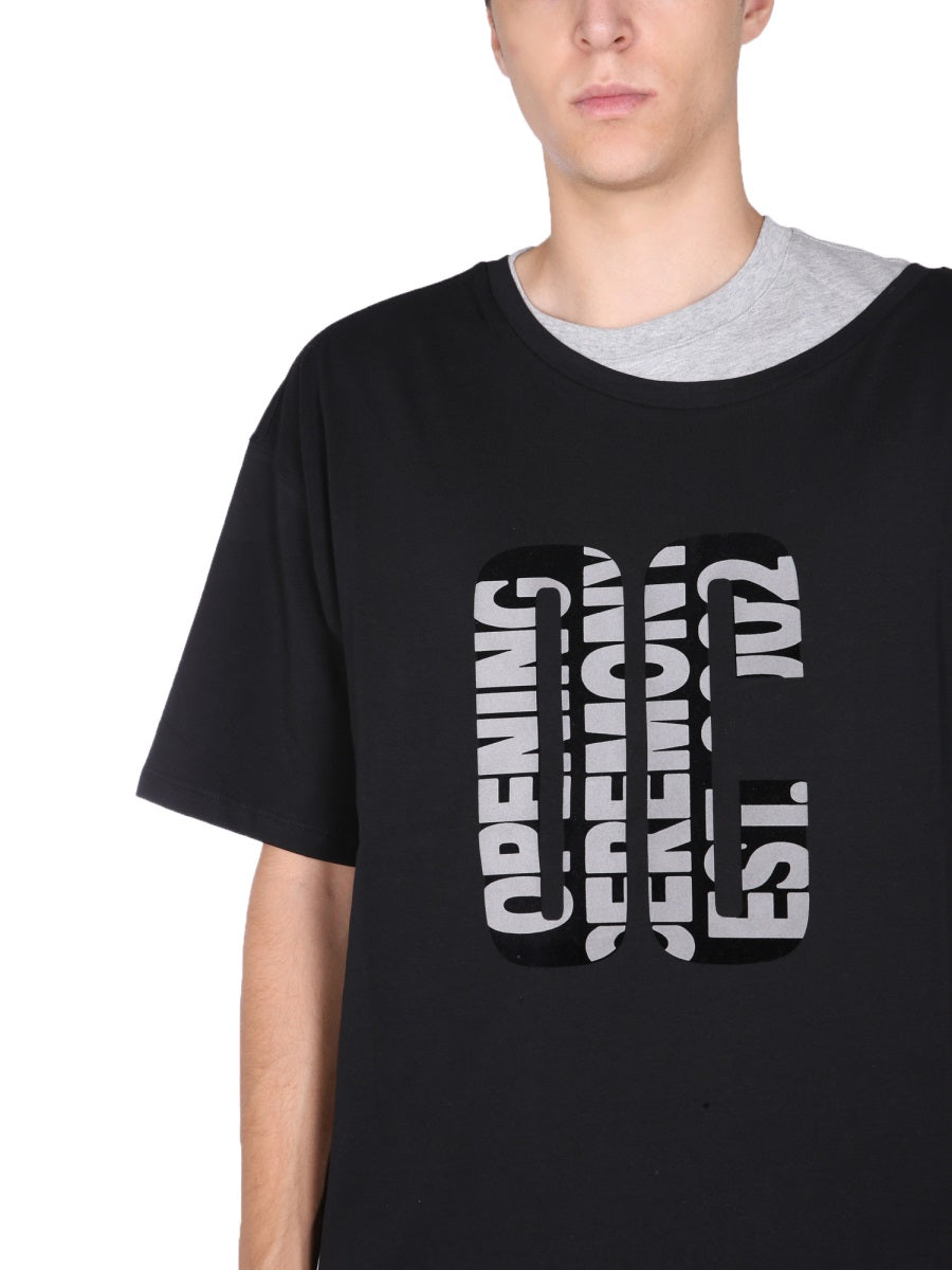 "DOUBLE COLLAR" T-SHIRT
