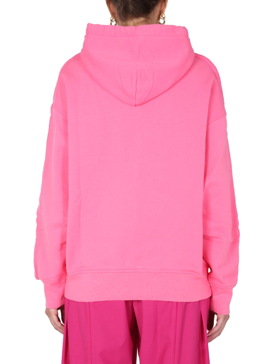 SWEATSHIRT WITH EMBROIDERED LOGO