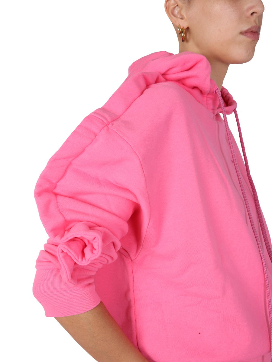 SWEATSHIRT WITH EMBROIDERED LOGO