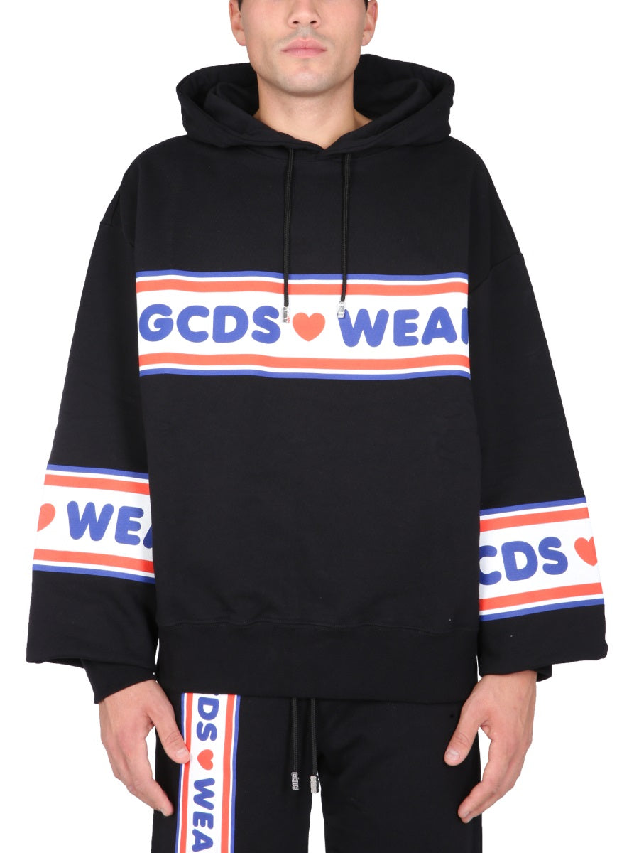 "CUTE TAPE" LOGO SWEATSHIRT