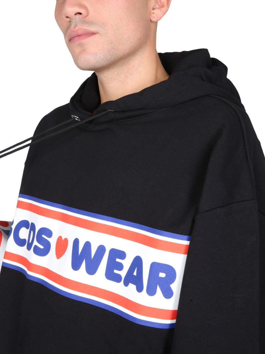 "CUTE TAPE" LOGO SWEATSHIRT