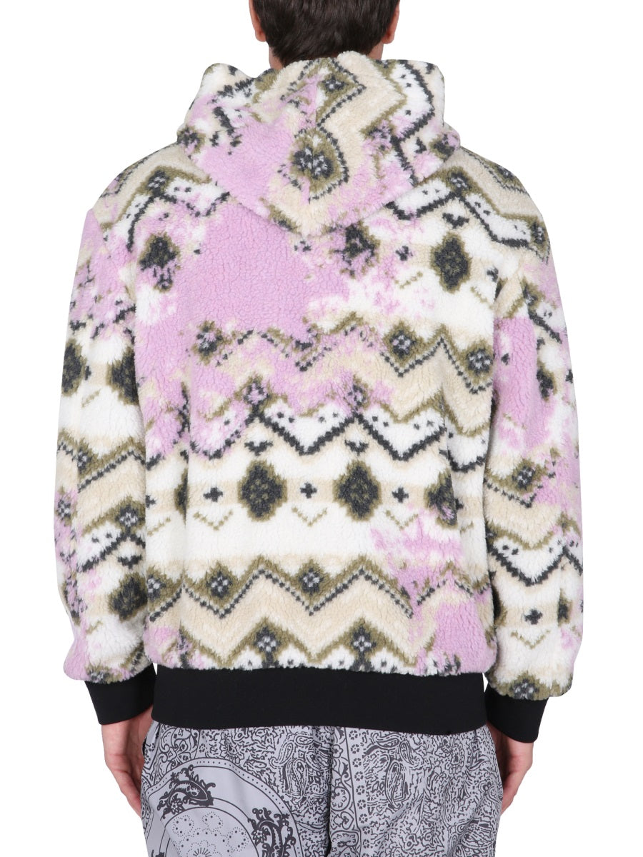 FLEECE SHERPA JACKET