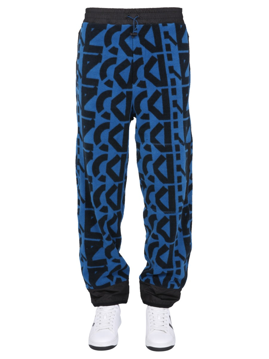 JOGGING PANTS WITH MONOGRAM LOGO