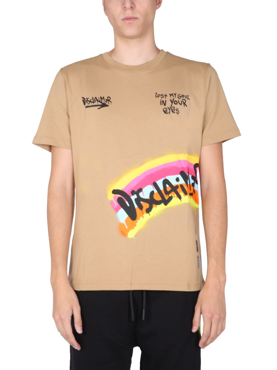 T-SHIRT WITH SCREEN PRINT