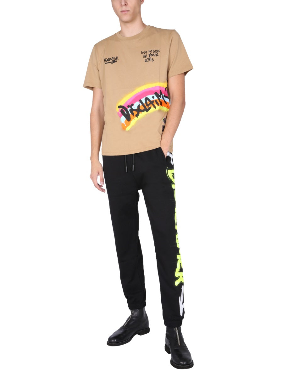 T-SHIRT WITH SCREEN PRINT