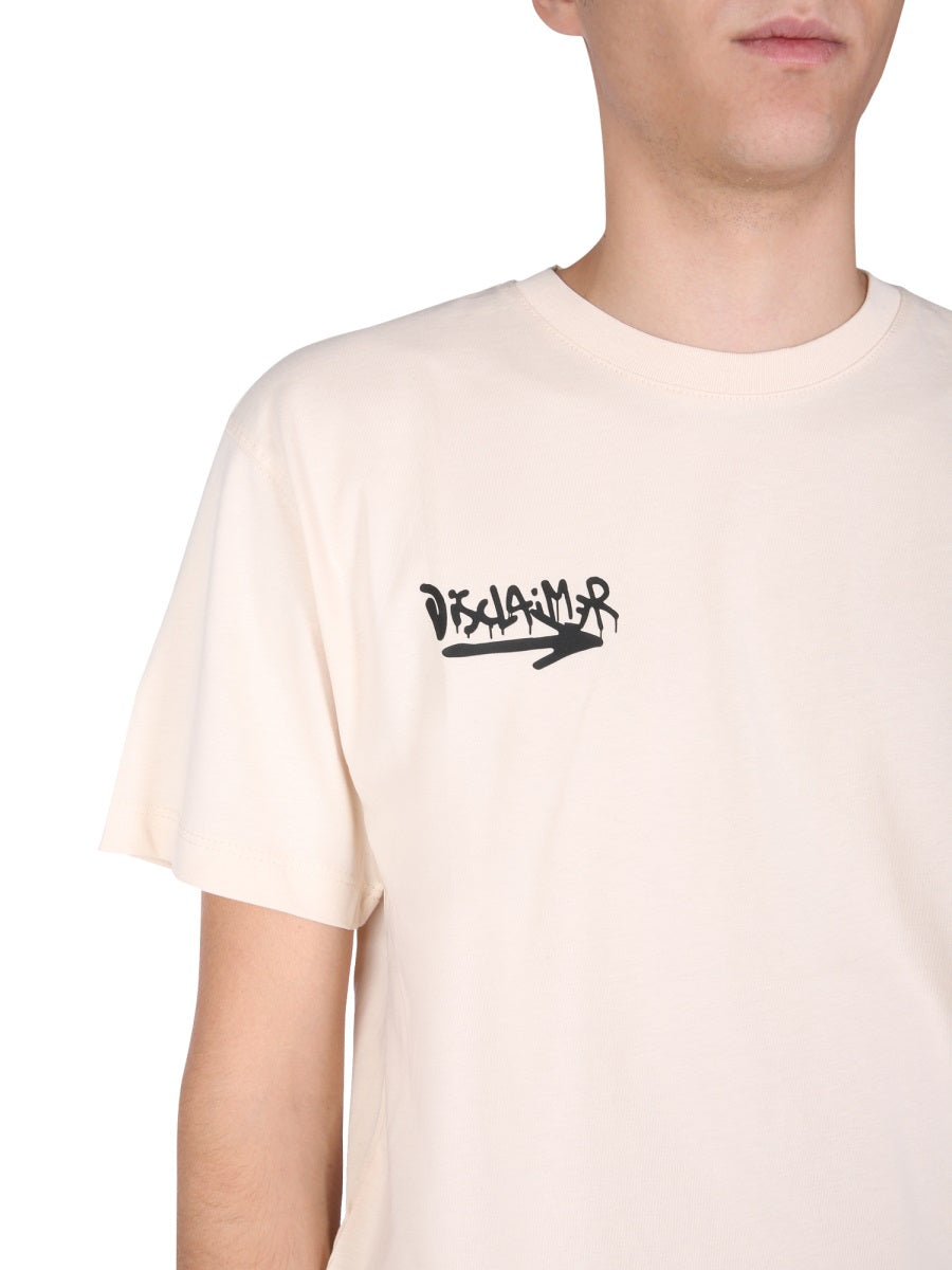 T-SHIRT WITH SCREEN PRINT