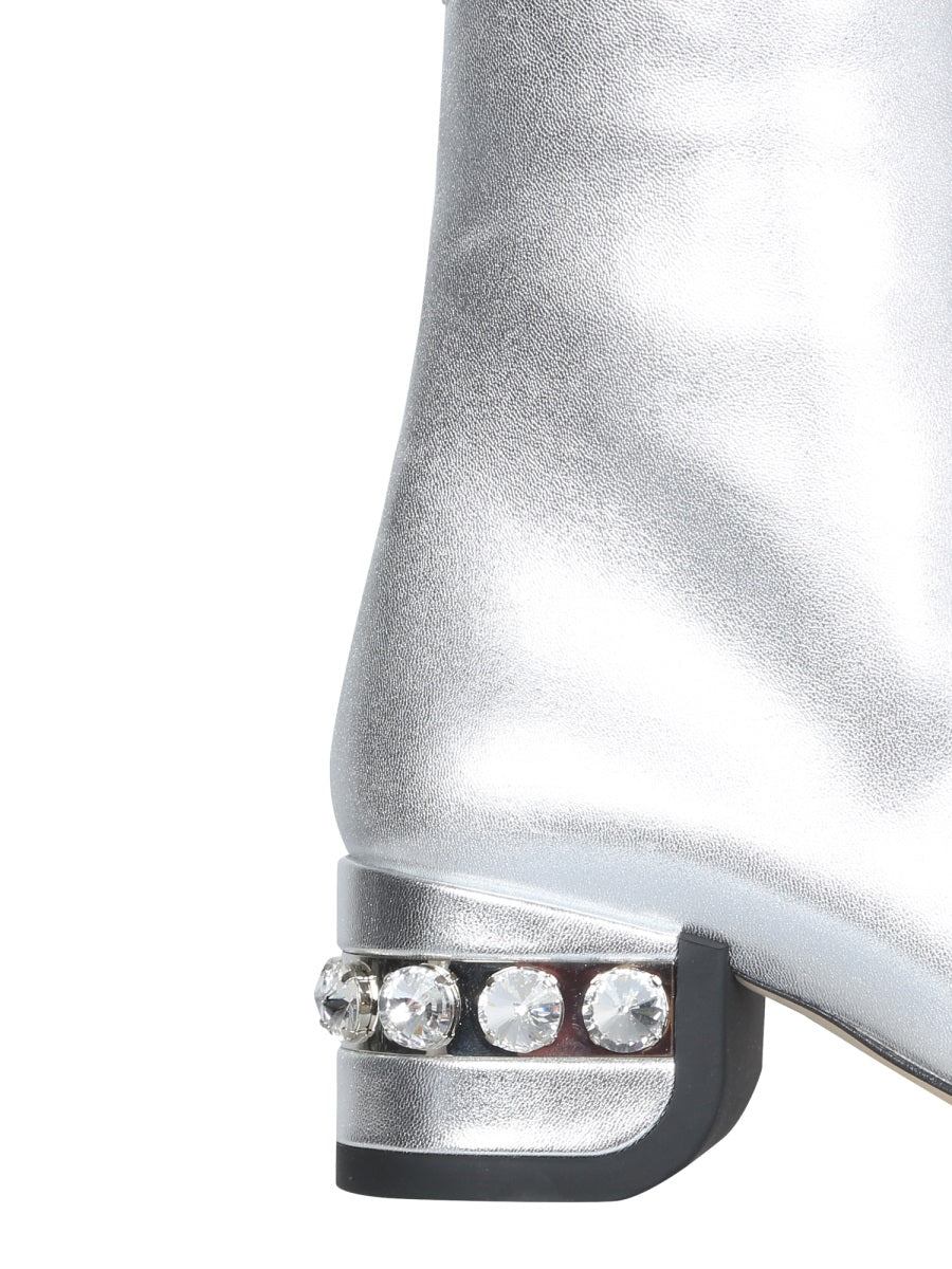 55JJ CRYSTAL BOOTS