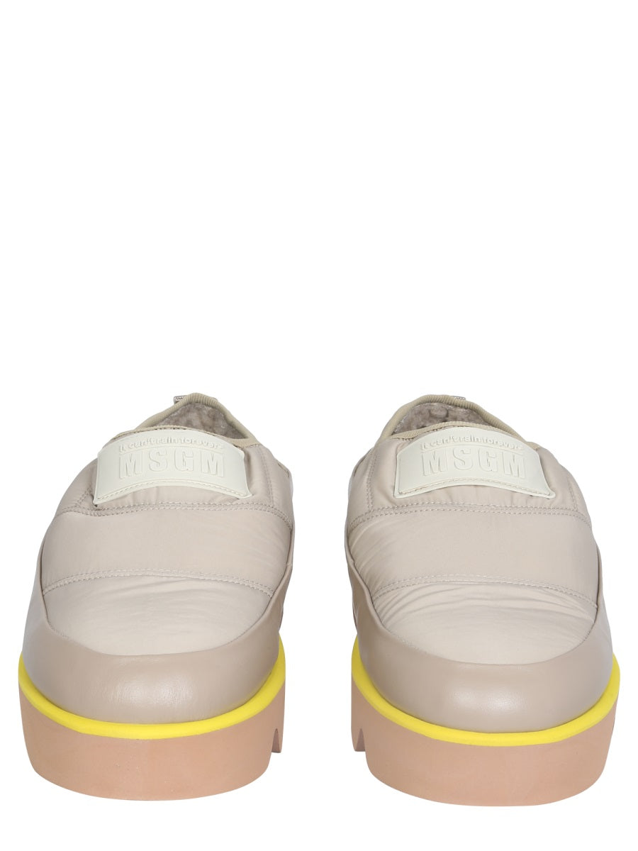 PUFFED SNEAKERS